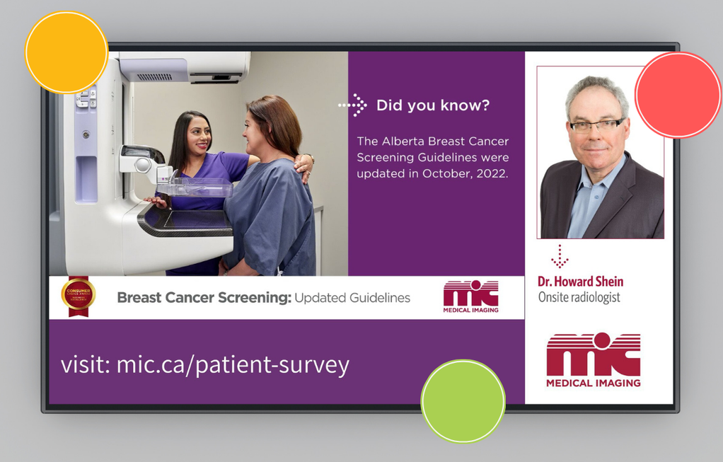 Screen image with display sections highlighted